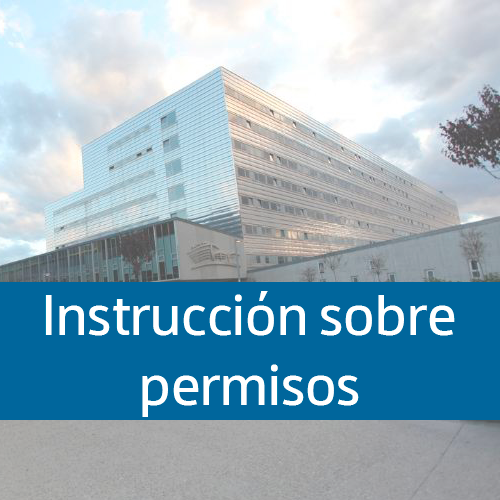 Normas sobre solicitud y disfrute de permisos