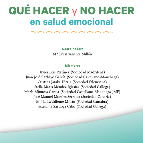 Qué hacer y qué no hacer en salud emocional
