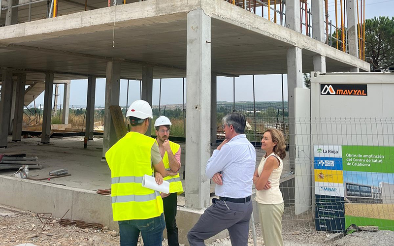 El Consejo de Gobierno autoriza la inversión de 873.383,63 euros adicionales en la ampliación del Centro de Salud de Calahorra, que estará terminada para primavera