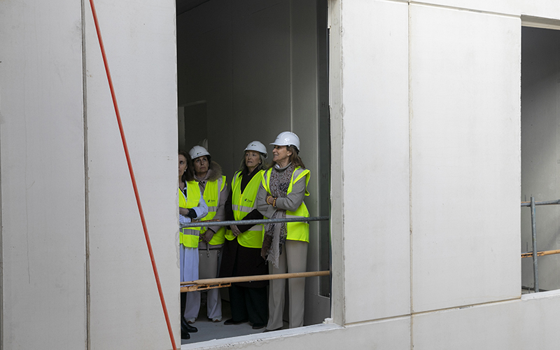 Las obras de ampliación del Centro de Salud de Calahorra avanzan para reforzar la atención sanitaria en La Rioja Baja