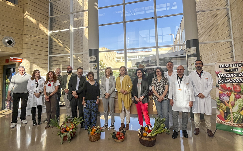 El Hospital de Calahorra muestra la importancia de una alimentación saludable durante la XXX edición de las Jornadas Gastronómicas de la Verdura