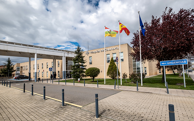 El Hospital de Calahorra se ampliará en cerca de 500 m2 para disponer de un 25 % más de consultas y un nuevo gimnasio de rehabilitación con zona exterior para actividades al aire libre