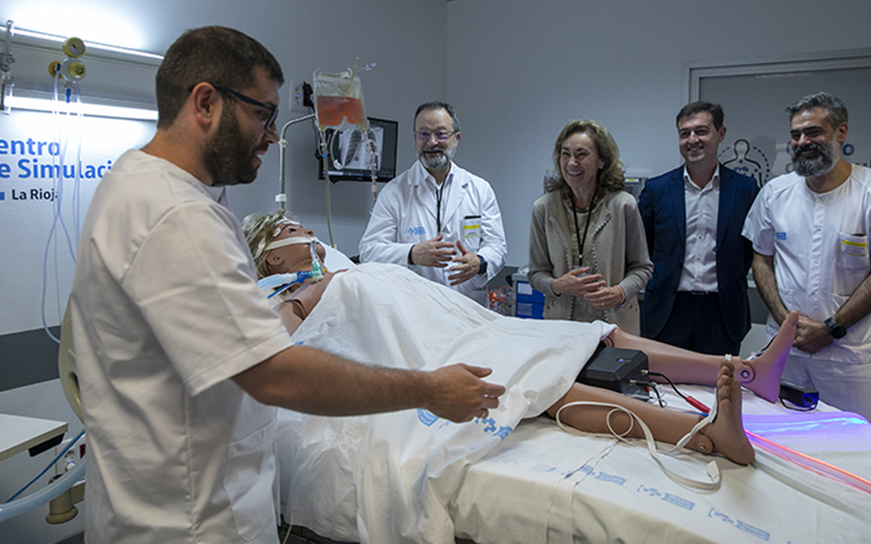 El Centro de Simulación Avanzada de La Rioja mejora la seguridad del paciente y la calidad asistencial mediante la formación de más de 1.400 profesionales sanitarios en dos años