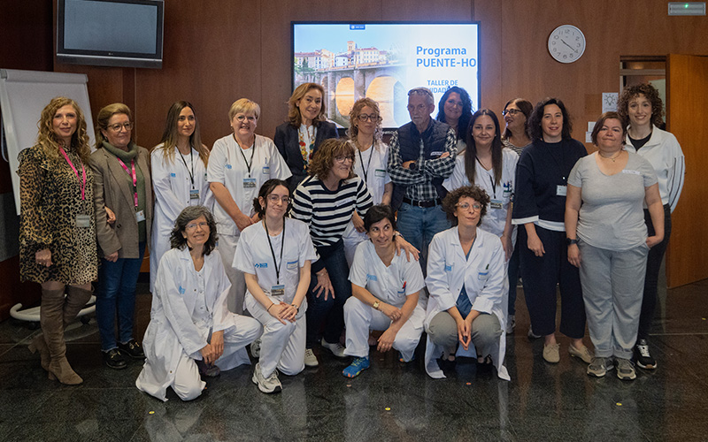 El SERIS pone en marcha el programa Puente-HO, un taller de cuidados para la transición del hospital al hogar